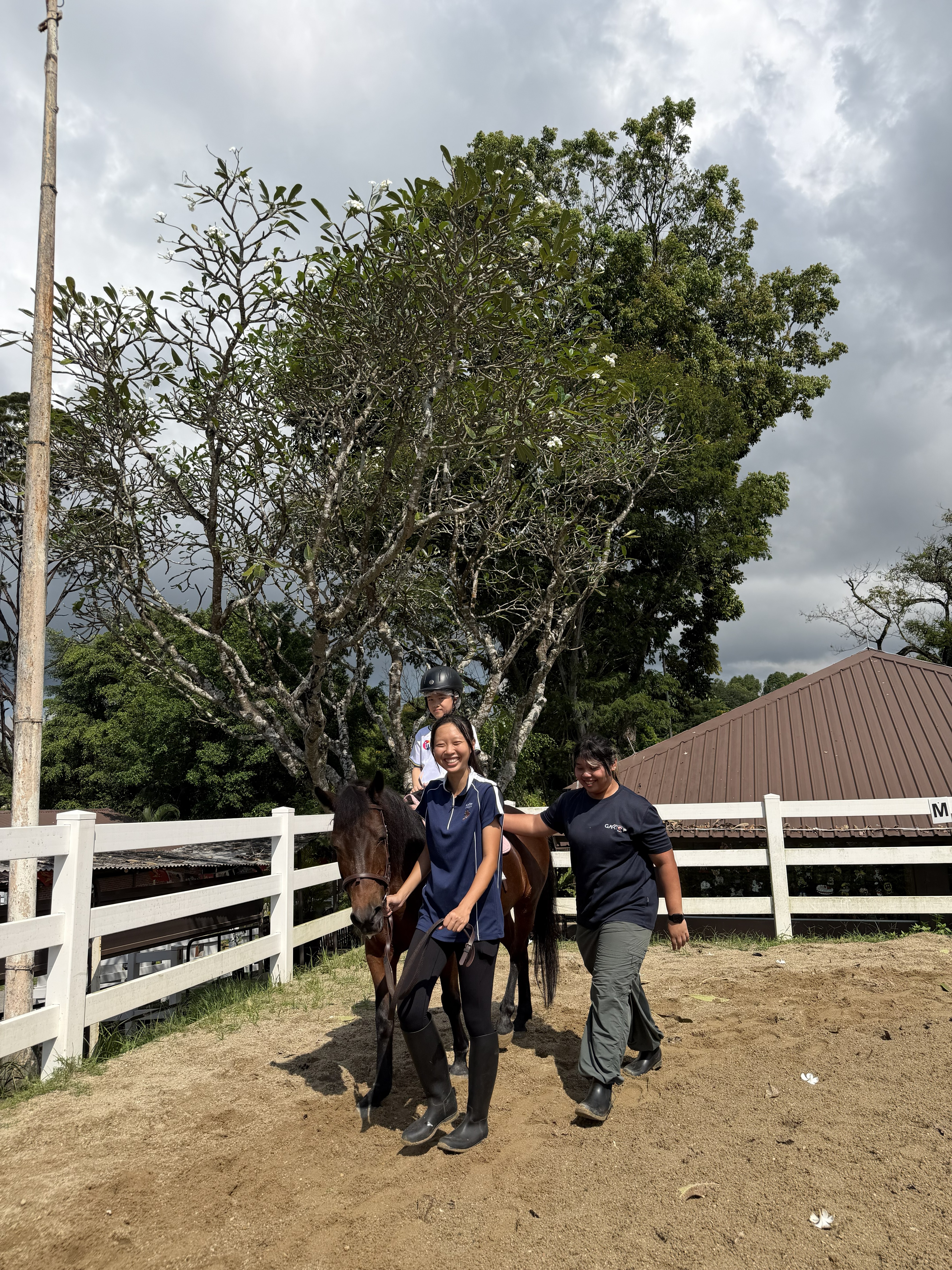 A guided pony activity at Gallop Jackuda